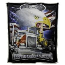 DIESEL Keep American Working Sherpa Throw