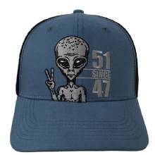 EASTER ISLAND MERCANTILE Alien Peace Out Cap
