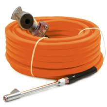 GENERAL POWER INDUSTRIAL 3 and 8 X 50 SUPERFLEX AIR HOSE ORANGE