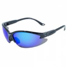 GLOBAL VISION COUGAR GTECH BLUE LENSE BLACK FRAME