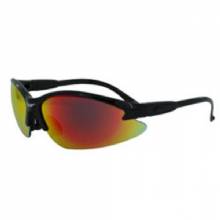 GLOBAL VISION COUGAR GTECH RED LENSE BLACK FRAME