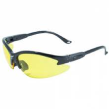 GLOBAL VISION COUGAR YELLOW TINT BLACK FRAME