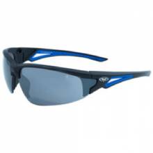 GLOBAL VISION LEVERAGE FLASH MIRROR BLUE FRAME