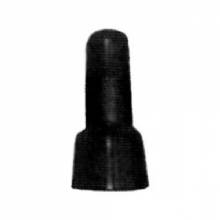 INSTALL BAY CRIMP CAPS 16 and 14GA LNG NECK BLACK 100PK