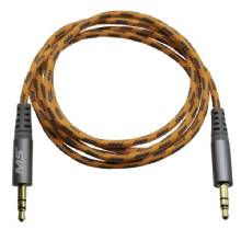 MOBILESPEC HiVis 4 ft Aux Cable Orange
