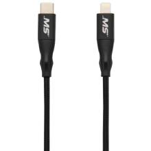 MOBILESPEC MB HS LIGHTNING COMPT CABLE 4 ft BLK
