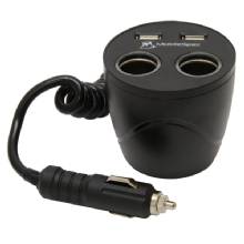 MOBILESPEC 12V Cup Holder Power Outlet