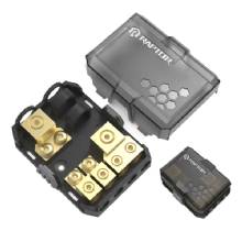RAPTOR MINI ANL FUSED POWER AND GROUND DIST BLK