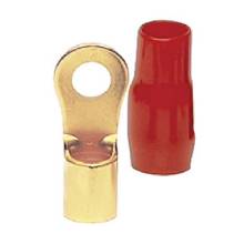 RAPTOR RING TERM 1 and 0 AWG 5 and 16 in GOLD 20PACK
