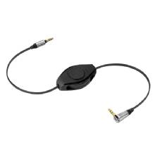 RETRAK Premier Black Retractable Auxiliary Cabl