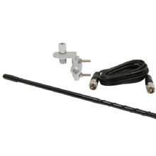 ROADPRO 3 ft CB Antenna Kit w and 9 ft Cable Black