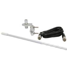ROADPRO 3 ft CB Antenna Kit w and 9 ft Cable White