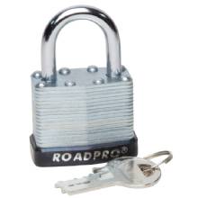ROADPRO Padlock 15 in Steel Laminated 1 in