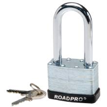 ROADPRO Padlock 2 in Steel Laminated 2 in Sh