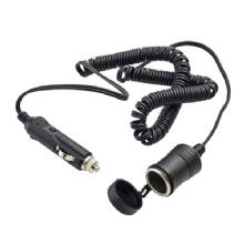 ROADPRO CIG LIT CORD 10ftCOILED PLATINUM 0