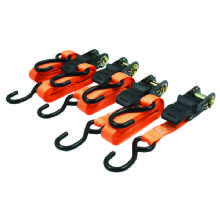 ROADPRO 4PC RATCHET TIE DOWN%2DORANGE