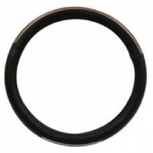 ROADPRO 18 inch Steering Wheel Cover Black
