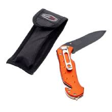 ROADPRO 4 in FOLDING LOCK KNIFE W and POUCH