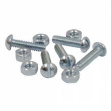 ROADPRO STOVE BOLT W and HEX NUT 1 and 4 in X 1 in 5