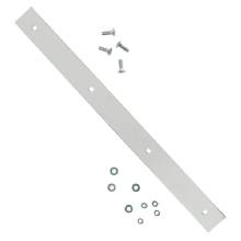 ROADPRO 24 in STUDDED MUDFLAP TOP PLATE CHROME