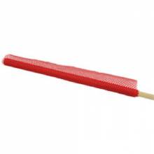 ROADPRO RP 18 in X18 in RED MESH FLAG WOODEN
