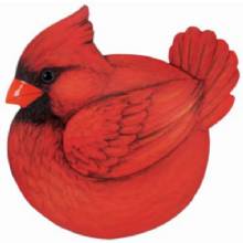 SPOONTIQUES CARDINAL STEPPING STONE