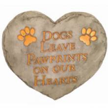 SPOONTIQUES DOGS PAWPRINTS STEPPING STONE