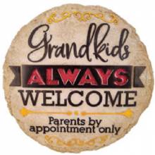 SPOONTIQUES GRANDKIDS WELCOME STEPPING STONE