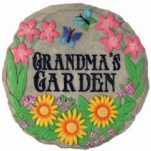 SPOONTIQUES GRANDMAftS GARDEN STEPPING STONE