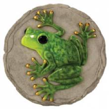 SPOONTIQUES FROG STEPPING STONE