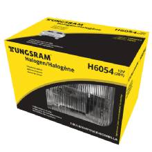 TUNGSRAM 6054 Halogen Hi%2DLow Beam Sq 2Lamp System