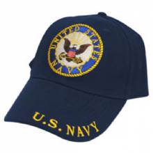 US MILITARY MERCHANDISE CAP USN LOGO NAVY%2DKHAKI ASSORTED