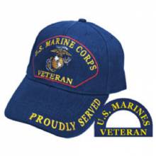 US MILITARY MERCHANDISE CAP USMC MARINES VETERAN NAVY