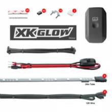 XK GLOW UNDERCAR KIT 8PC 24 in SLIM TUBE XCHRO