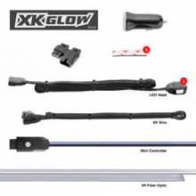 XK GLOW FIBER OPTIC ROLL 6 ft LED 3PC APP CONTROL