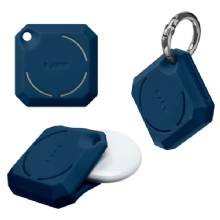 LAUT Huex Gems Air Tag Case Navy