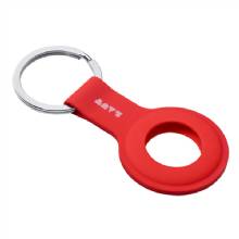LAUT Huex Tag Air Tag Case Crimson
