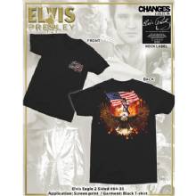 TRUE LINE CHANGES ss tee ELVIS EAGLE XL
