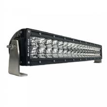 BLACK OAK LED Pro Series Curved Double Row Combo 20 in Light Bar %2D Black