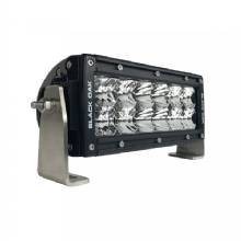 BLACK OAK LED Pro Series Double Row Combo 6 in Light Bar %2D Black