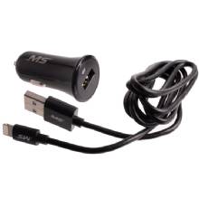 MOBILESPEC Car Charging Kit Black