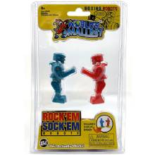 WORLDS SMALLEST Worldfts Smallest Rock Em Sock Em Robots