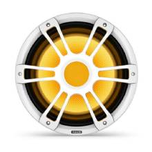 FUSION SG%2DSL123SPW 12 in 600 Watt Sub%2DWoofer Sports Grill White