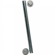 CE SMITH Roller Shaft 5 and 8 in x 13 in w and Cap Nuts