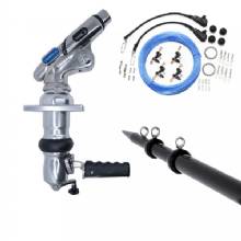 TIGRESS XD Crank Top Mount System %2D 18 ft %2D Black Outriggers Pro Series Double Rigging Kit