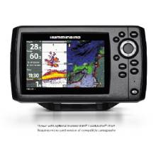 HUMMINBIRD HELIX5 Chirp GPS 5 in WVGA Sonar GPS G2