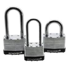 ROADPRO 3pc Steel Padlock Set