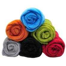 BLACKCANYON Plush Rolled Throw 50 in X60 in Asso