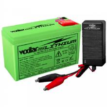 VEXILAR 12V %2D 12 AH MAX Lithium Battery w and V%2D420L Rapid Charger