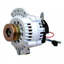 BALMAR Alternator 120 AMP 12V 1%2D2 in Single Foot Spindle Mount Dual Vee Pulley w and Isolated Ground